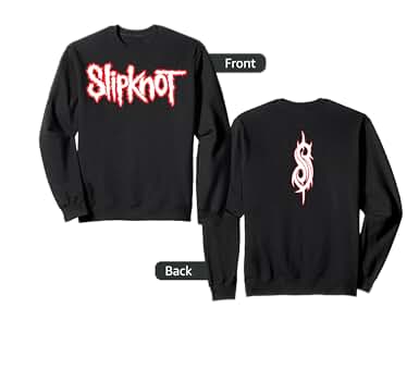 Amazon.com: Slipknot Logo Crewneck Sweatshirt : Clothing